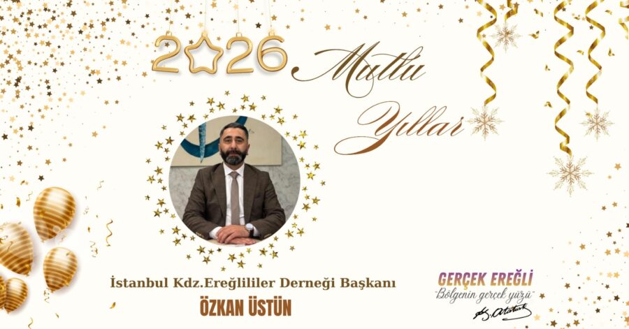 Özkan Üstün İyi Yıllar Diler…