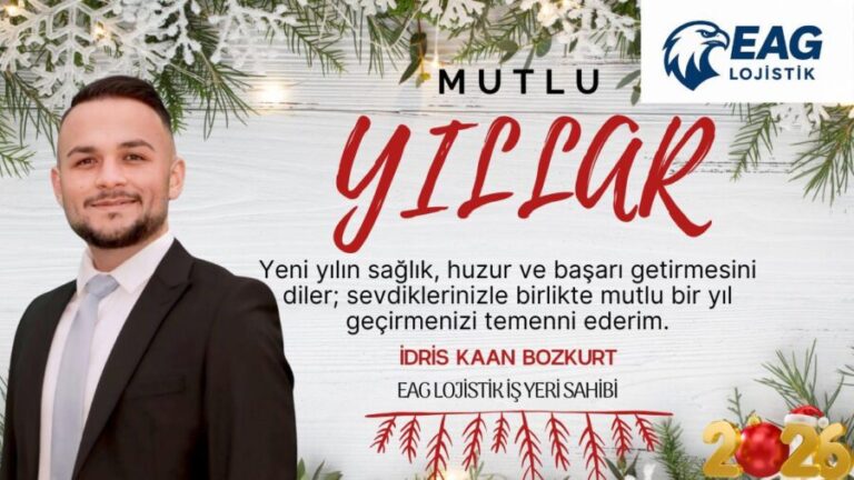 İdris Kaan Bozkurt İyi Yıllar Diler…