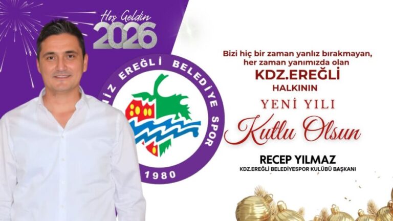 Recep Yılmaz İyi Yıllar Diler…