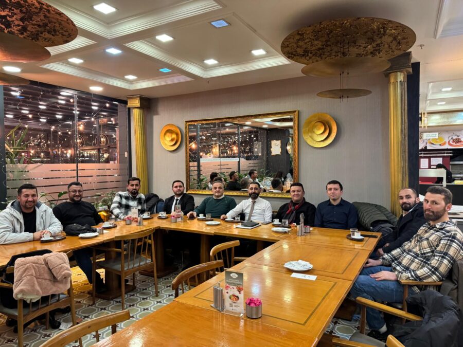 Yeni yıl için bir araya geldiler…