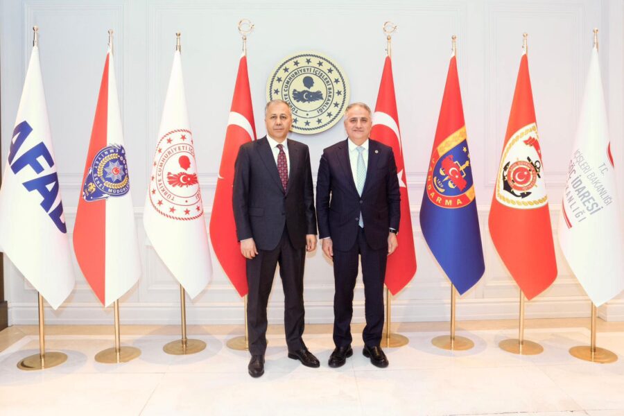 Bozkurt, Bakan Yerlikaya’yı ziyaret etti…