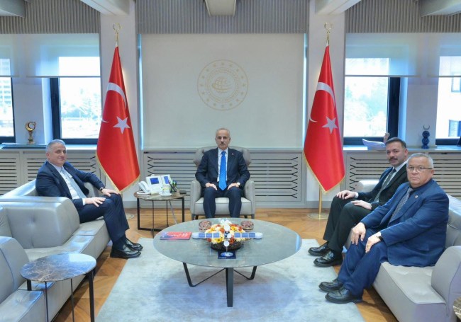 Bakan Uraloğlu’na ziyaret…