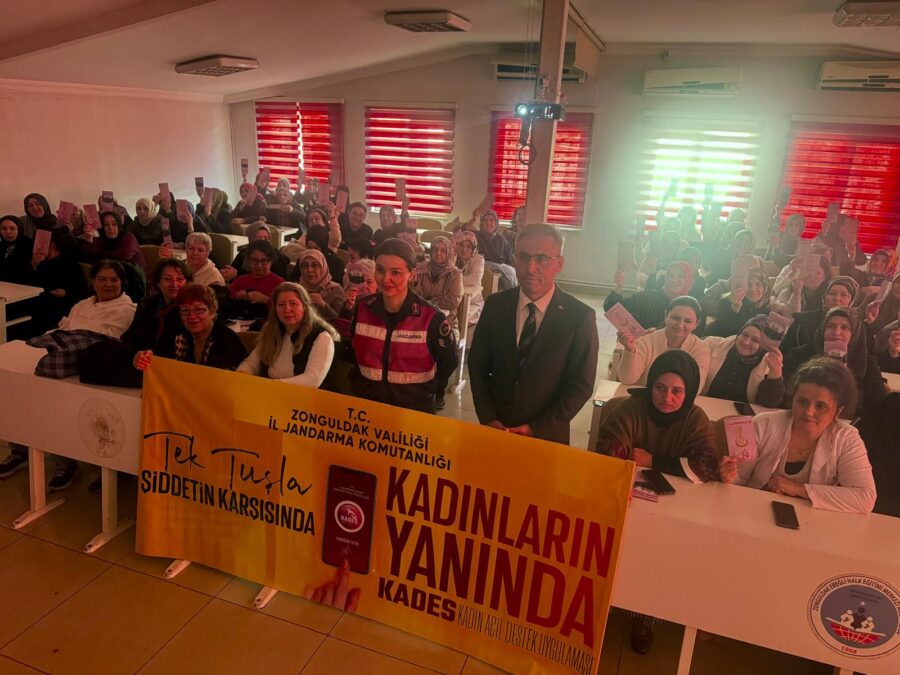 Halk Eğitim’de KADES farkındalığı…