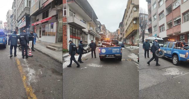 Kaldırımları işgal edenlere denetim…