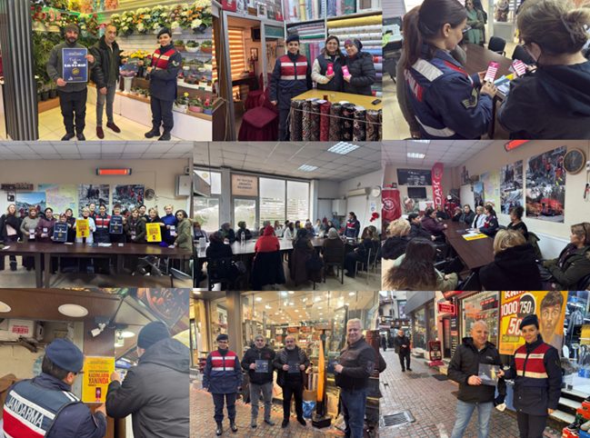 Vatandaşlar bilinçlendiriliyor…