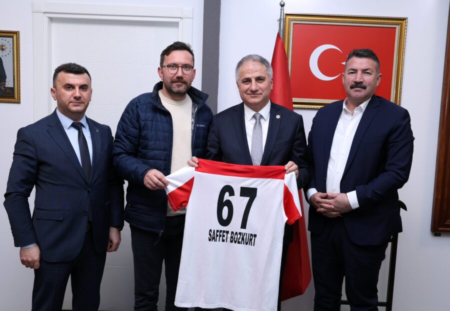 Bozkurt’u makamında misafir etti…