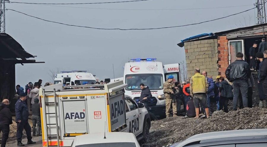 iki madenci için ekipler zamanla yarışıyor…