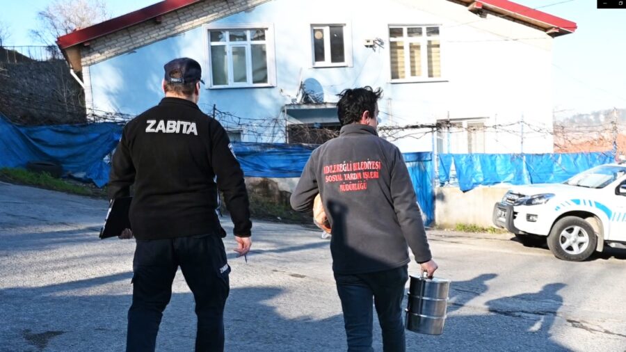 Yardımlar aralıksız sürdürülüyor…