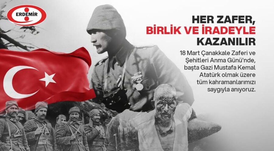 Her zafer birlik ve iradeyle kazanılır…