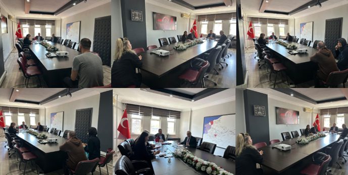 Kaymakam, vatandaşlarla bir araya geldi…