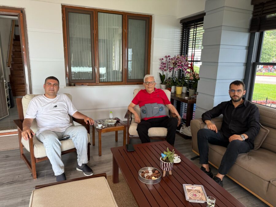 Posbıyık’a geçmiş olsun ziyareti…