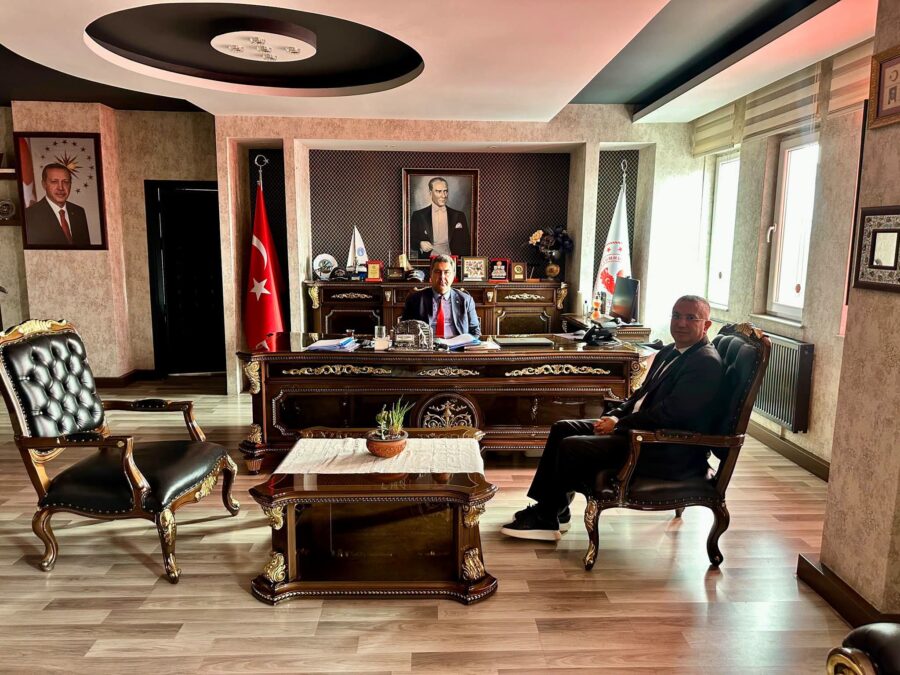 İlk Ziyaret Kaymakam Yılmaz’a